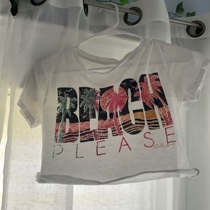 billabong crop top